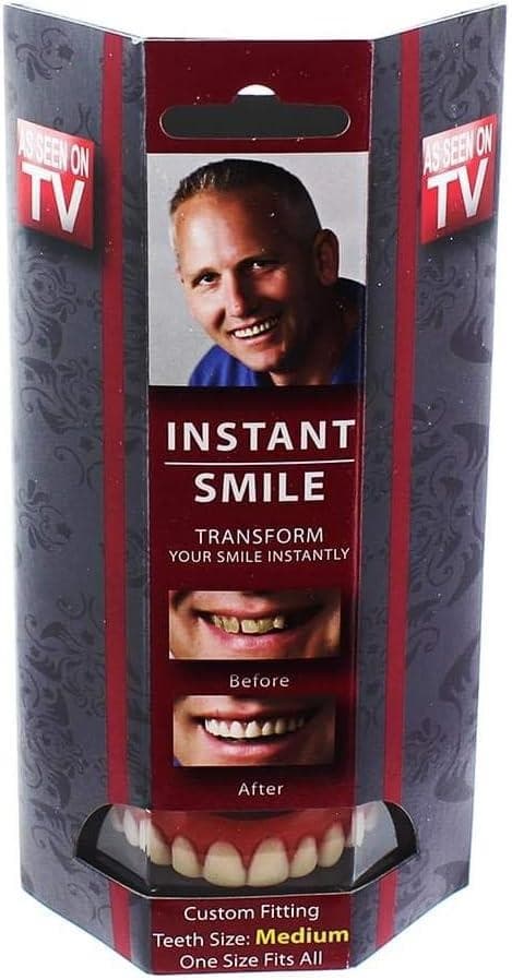 Instant Smile Billy Bob Deluxe Costume Teeth: Medium