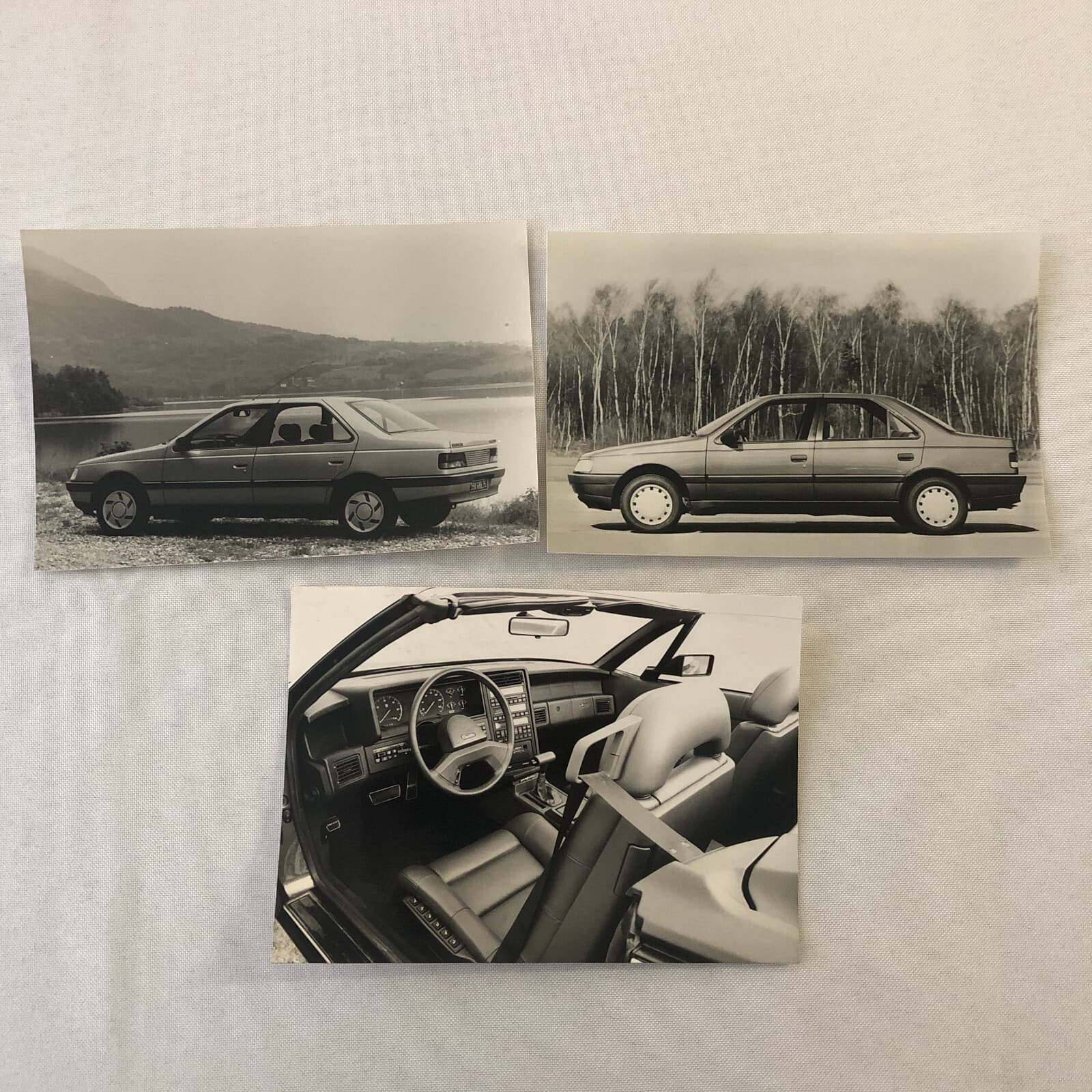 1987 Pininfarina Press Kit Ferrari F40 Alfa Romeo 164 Cadillac Allante Peugeot 5