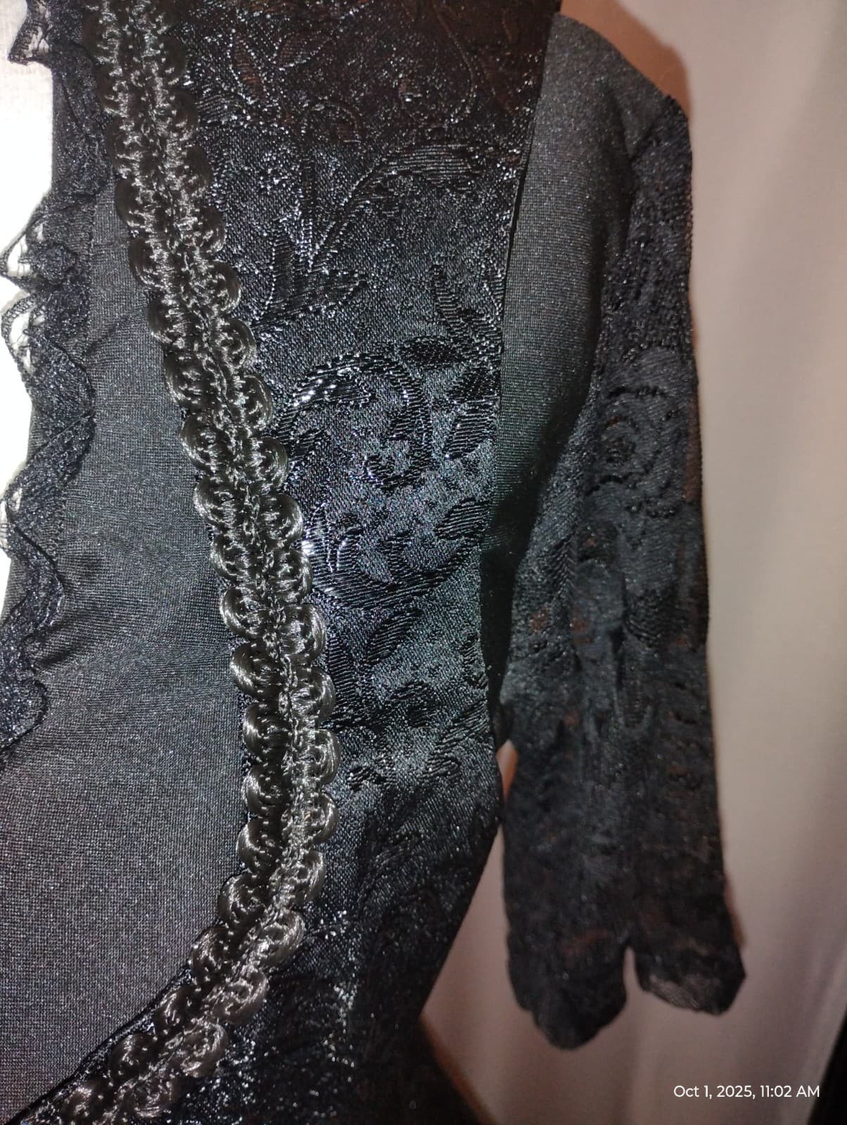 US 8 Waitress,Trachten,Oktoberfest,Germanfest Dirndl Dress,3-pc,Black,Brown 4