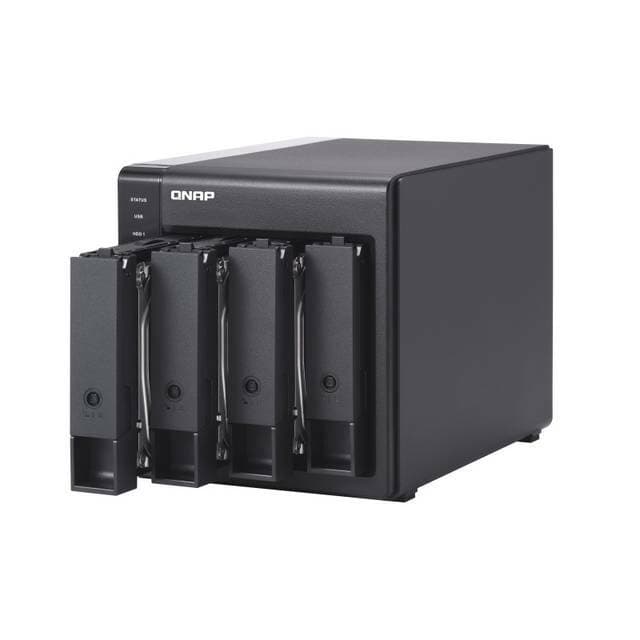 QNAP TR-004-US SATA2 4-Bay Tower RAID Expansion Enclosure for both NAS and 4