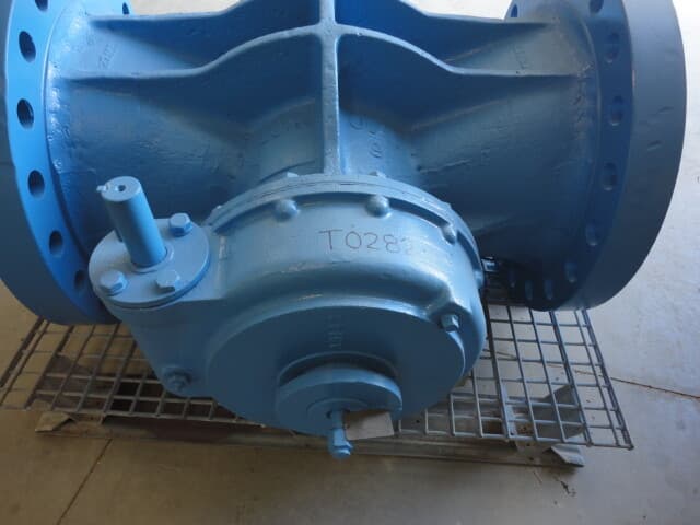 Plug Valve NORDCO 16" 600 RF Flanged Lubricated Hyperseal Gear Operated 6