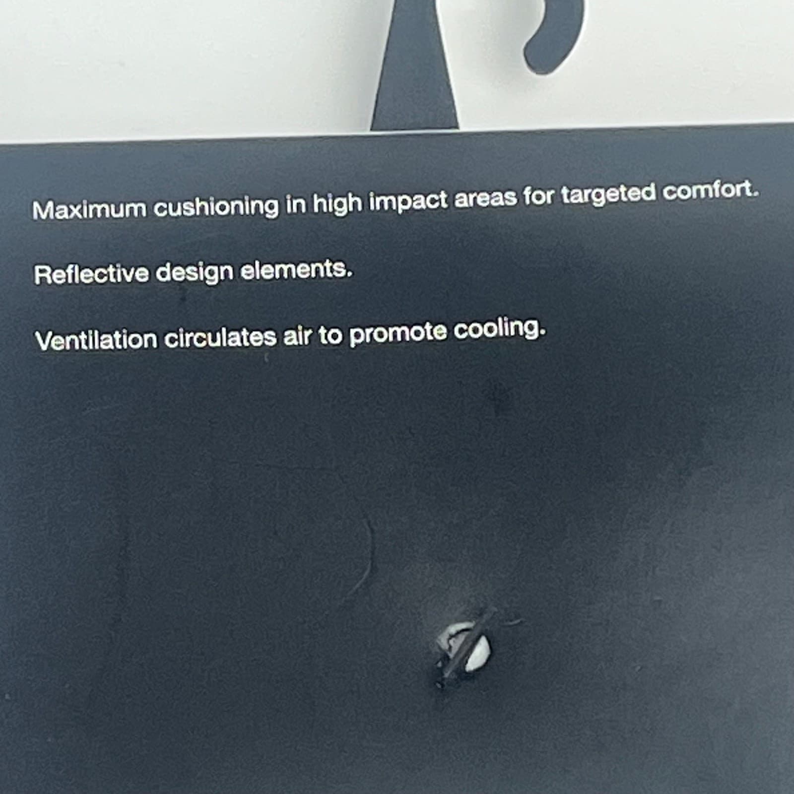 2 Nike Spark Ankle Running Socks White Gray Cushioned Dri-FIT W 9.5-11 Men 8-9.5 4