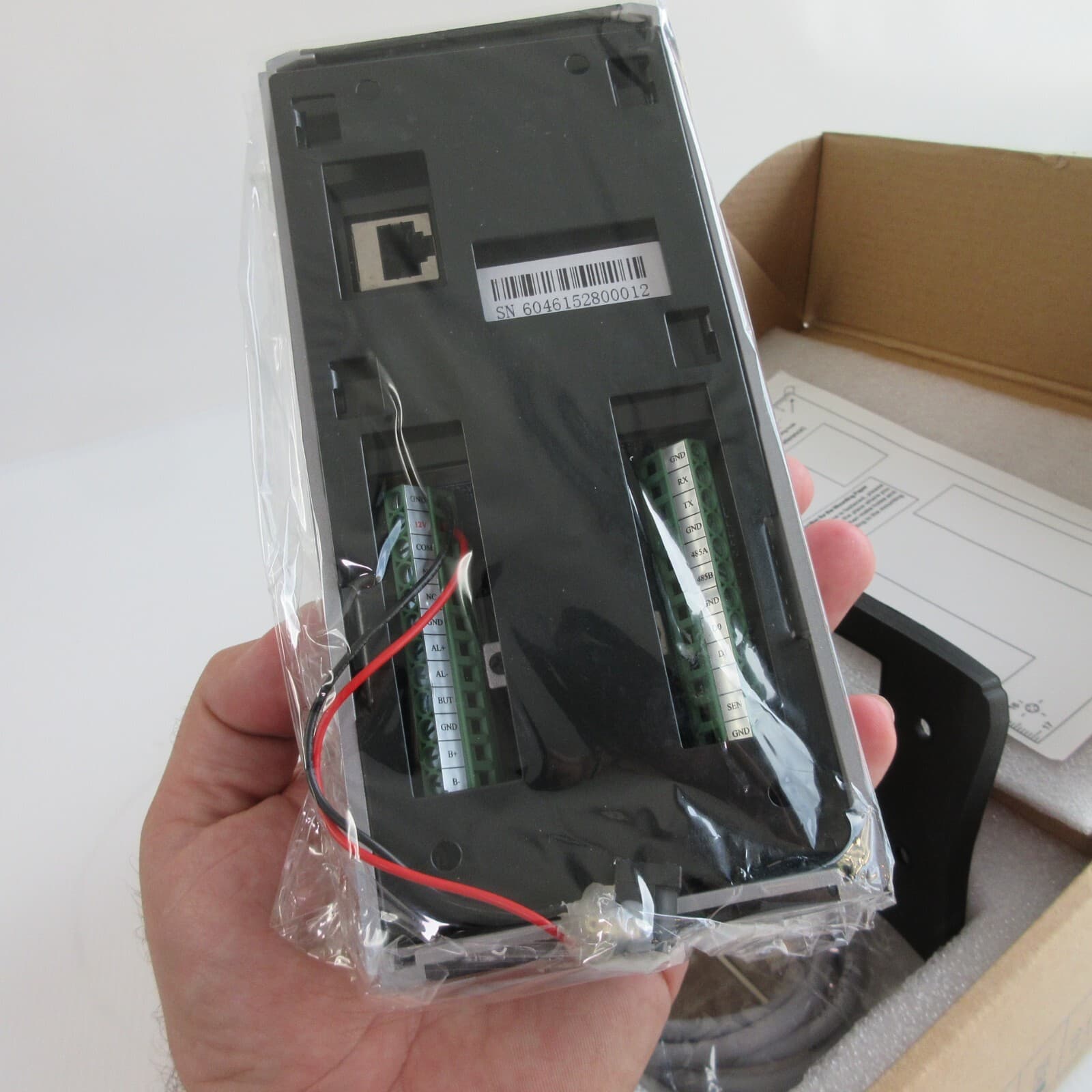 ZKAccess F707 Standalone Biometric Reader Controller, Part# F707 NOS ZK Access 5