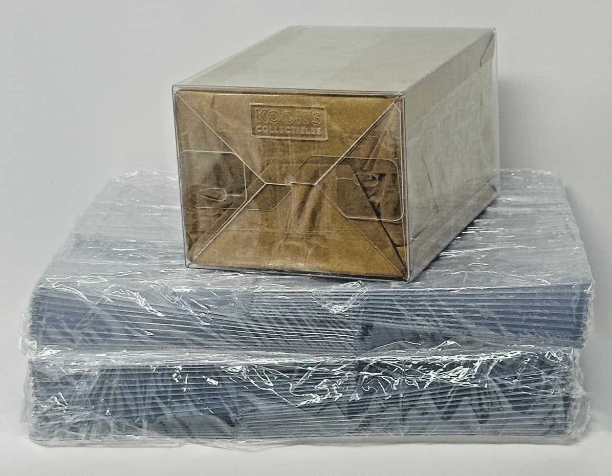 KooK’s Collectibles Premium 0.5mm Pop Protectors – Clear Display Case  40 Pack 2