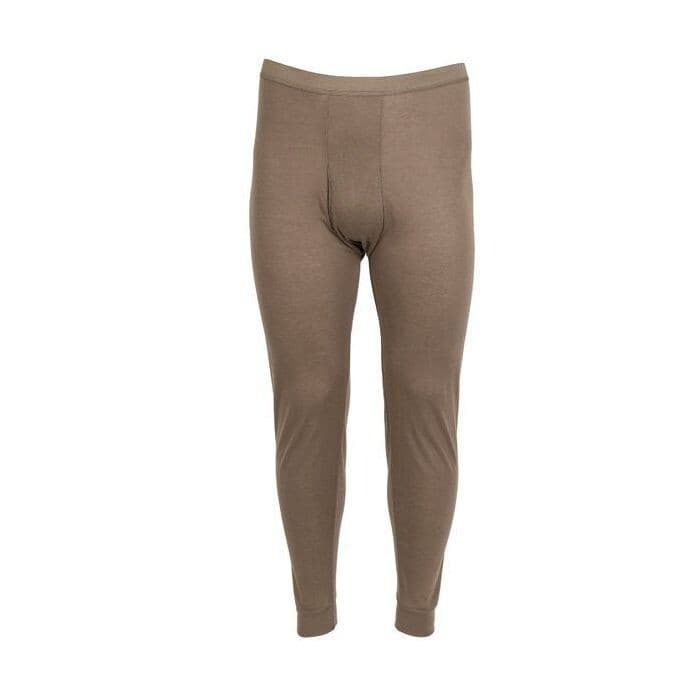 Military Issued Brown LWCWUS Polyester Drawers-NEW