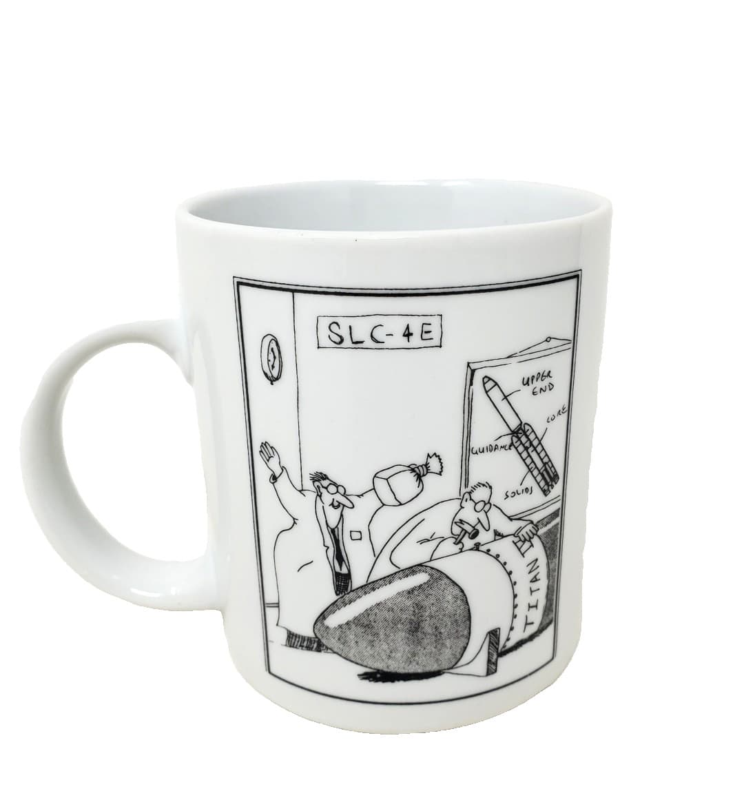 Titan IV Far Side Mug Vandenberg Space Launch Complex 1996 Titan Team USAF NASA 2