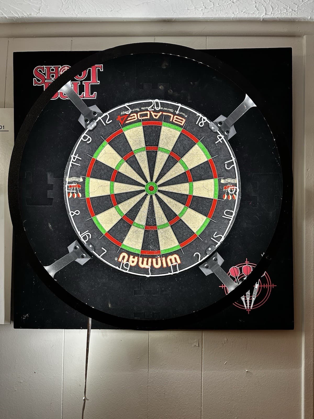 LED Dartboard Light Ring Fits Standard Dartboards– Game Room Accessory