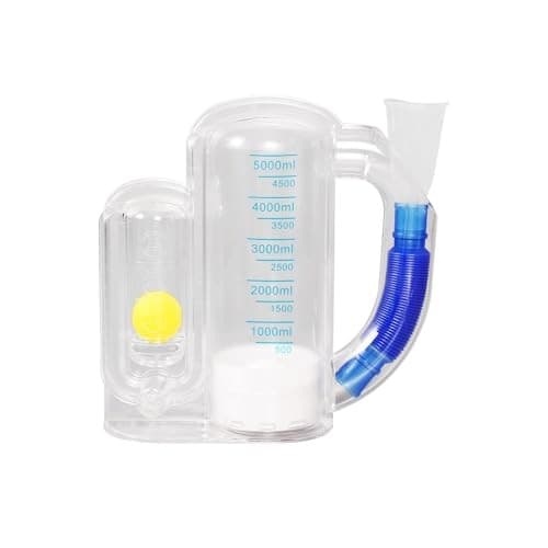 Incentive Spirometer (WHITE02),Breathing Exercise Device for Lungs,Breathing  2