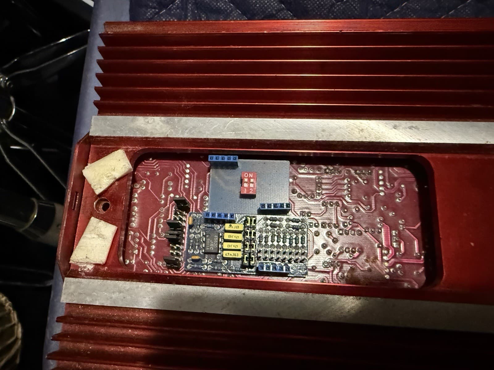 Vintage Orion HCCA 250 High Current Competition Amp w/X-over OG Cheater Amp 3