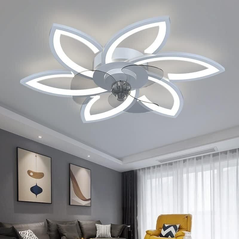 Ceiling Fan with Lamp,Modern LED Ceiling Light with Remote Control,DimmableLight 5