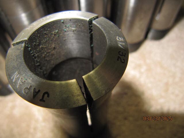 5c collet set used Fowler garmany set of 48 ea 1/64" to 1-1/8" by 64" 5