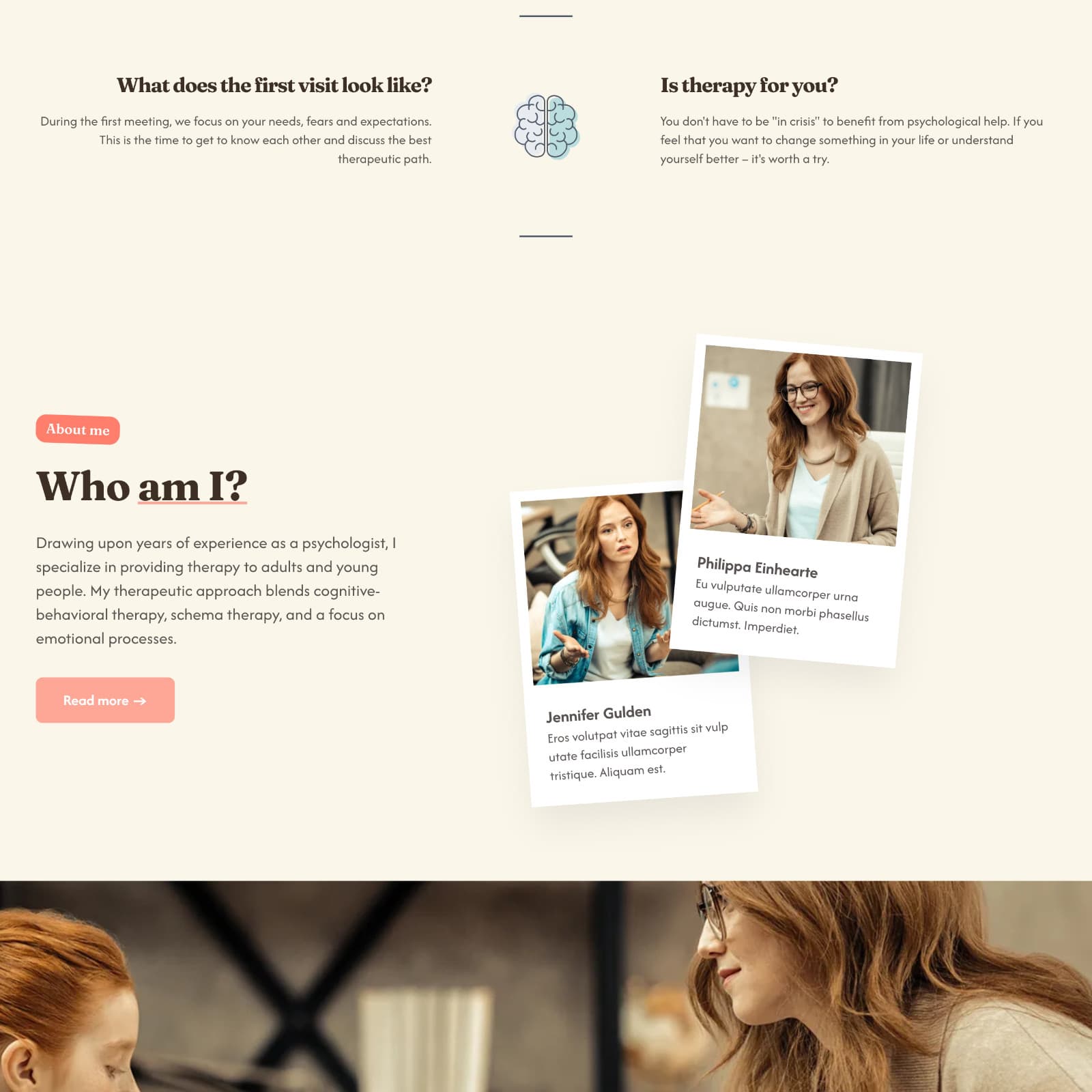 Psychologist Website Design with Free VPS Web Hosting & Installation 4