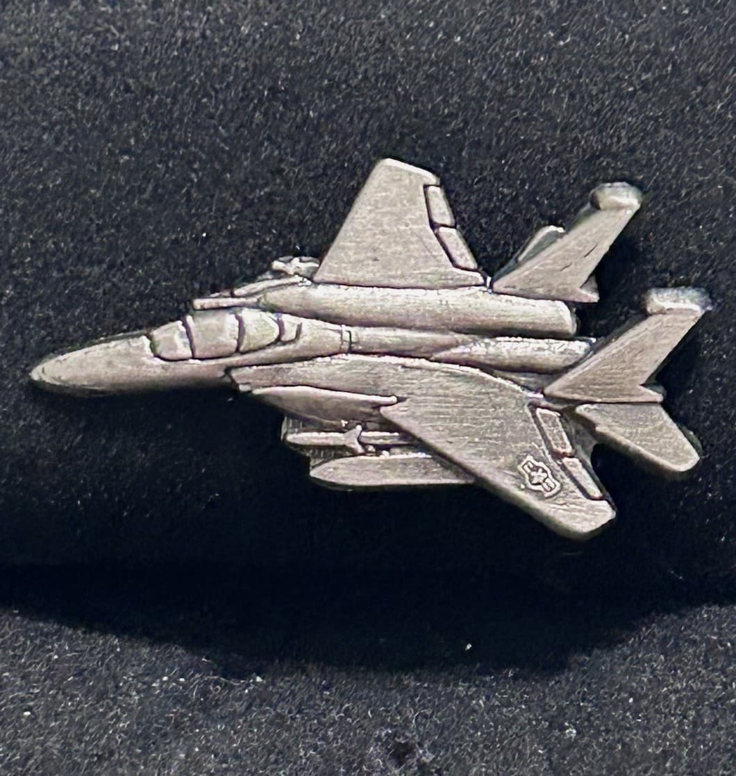 USAF F-15 Eagle Fighter Jet Pin