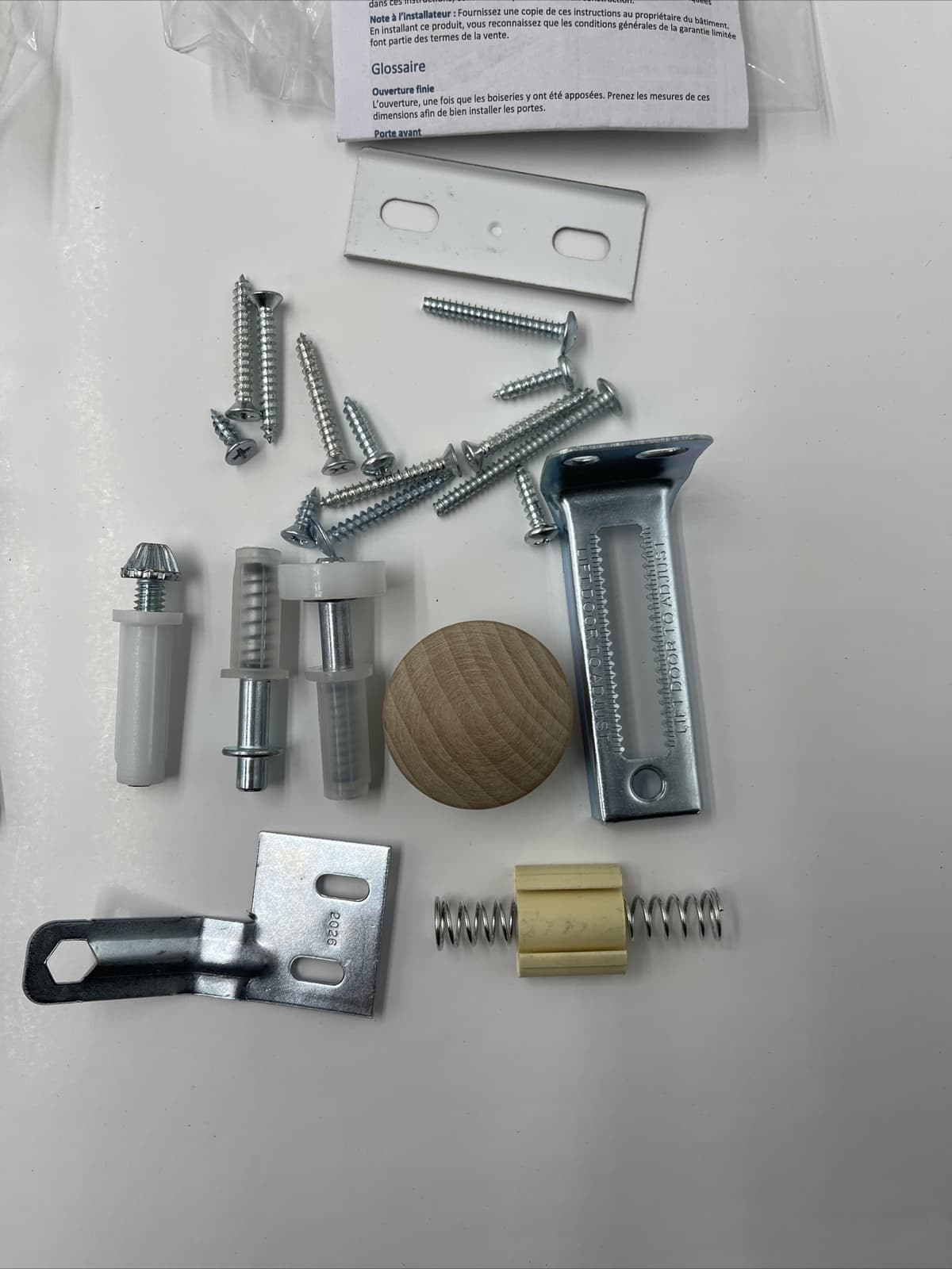 (2 SETS) JELD-WEN Hardware for BiFold Door 7/8" Track HW 63710 MADEinCANADA! 2