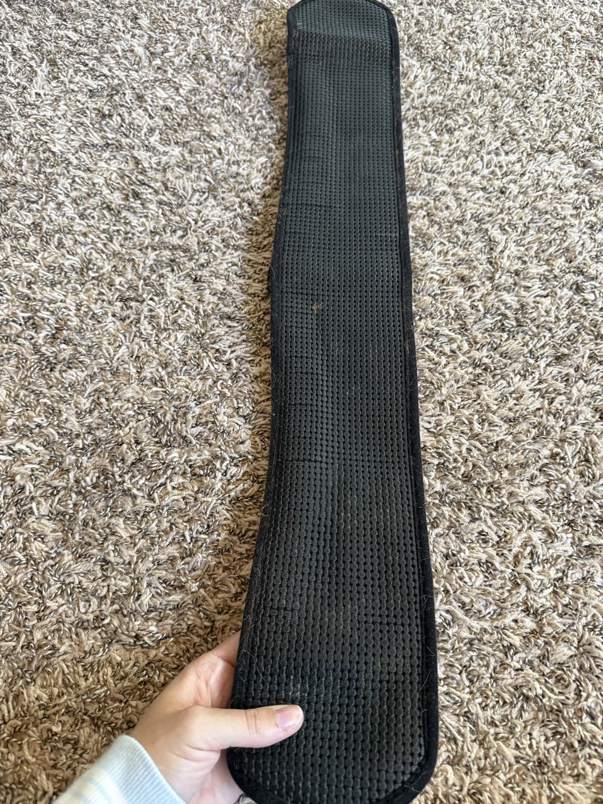 Equine Neoprene Western Straight Cinch Black Girth 28” 6