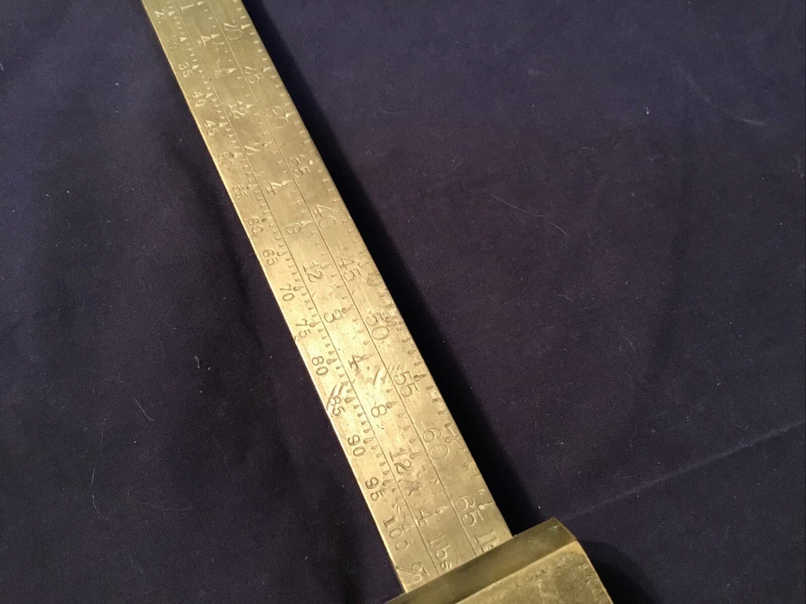 2 Brass Winchester/Fairbanks Bushel Grain Scales Numbers 6 & 222 + One Other 5