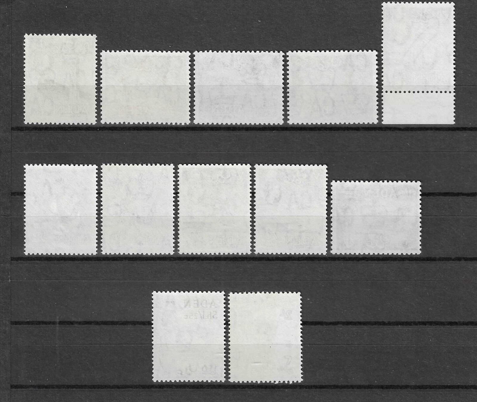 ADEN 1964/65 SG 77/86 MNH 2