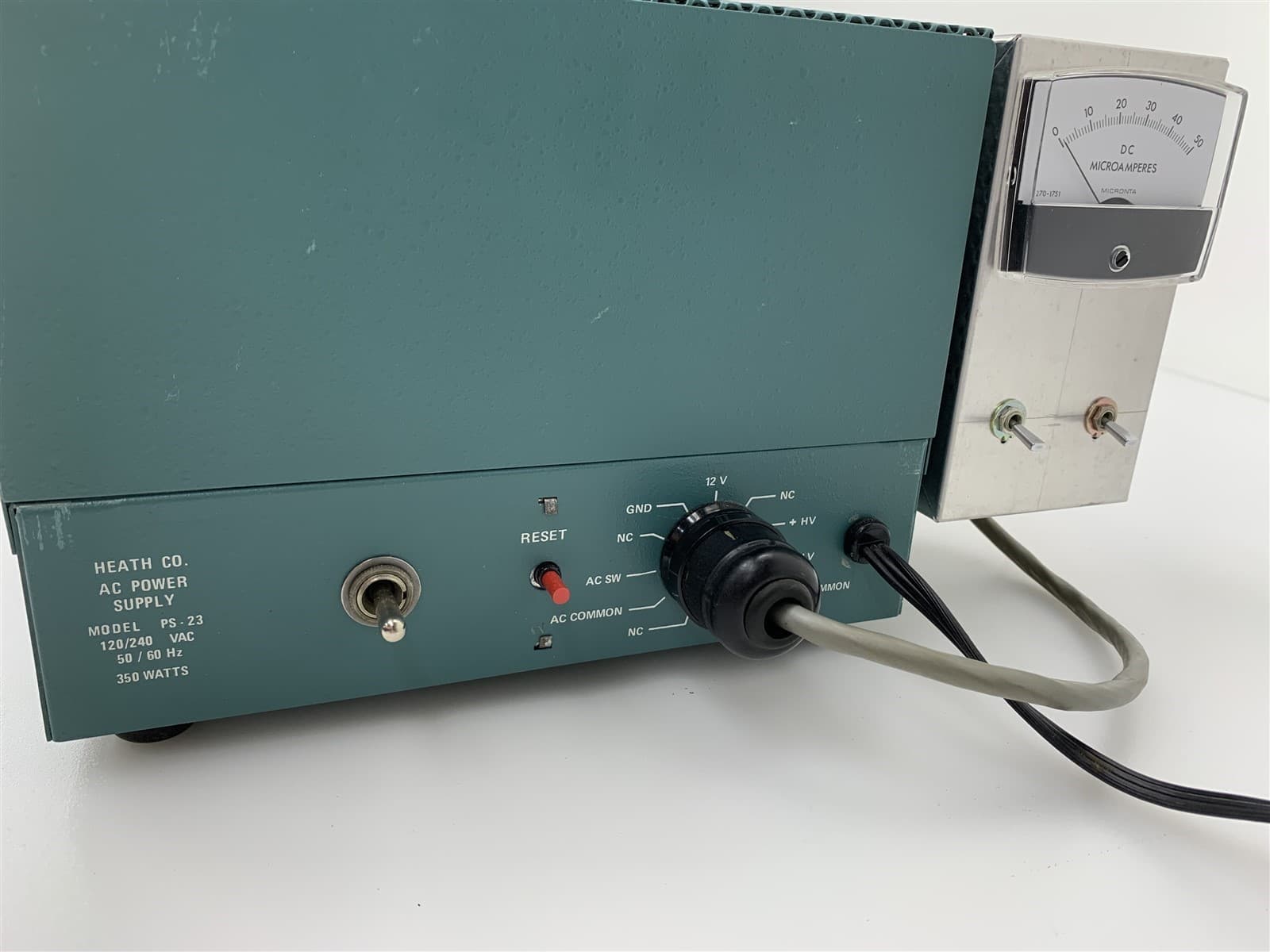 Heathkit PS-23 Power Supply with ARC Aircraft Radio Corp T-21/ARC-5 Transmitter 4