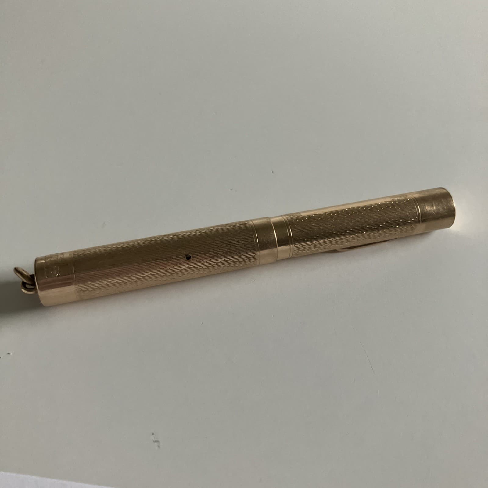 Vintage Wahl Eversharp Gold Filled Ring Top Fountain Pen 14k Nib 3.5" 2