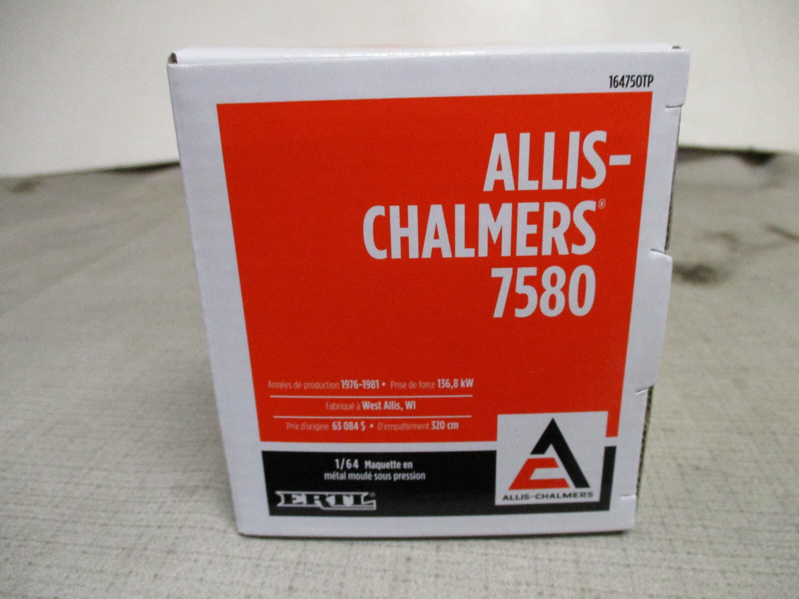 2024 Ertl Allis Chalmers 7580 Toy Set with Semi & Trailer,  1/64 Scale NIB 5