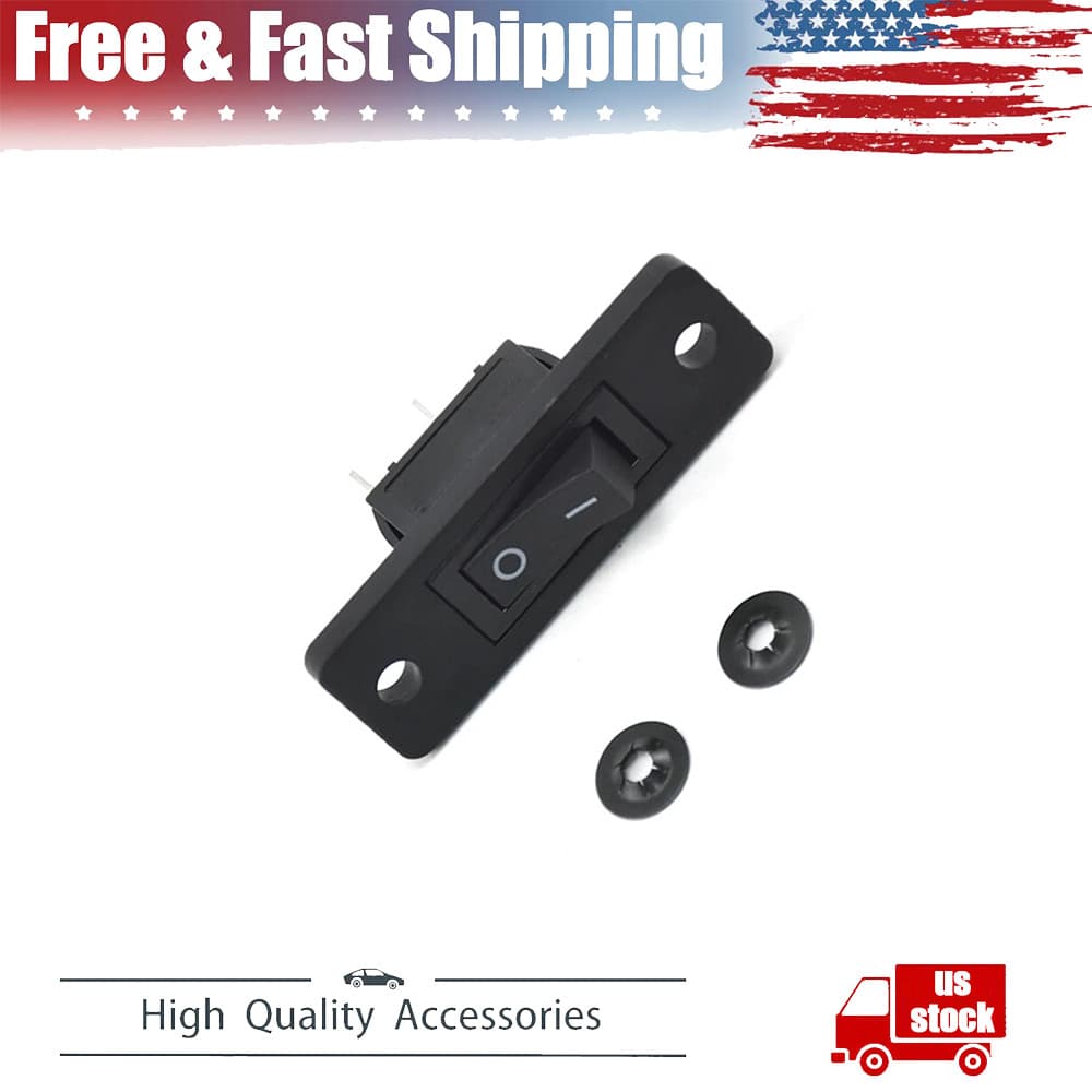 Cooktop Stove Range Fan Switch w/2 Push Nut Compatible Whirlpool Jenn Air 2 Wire