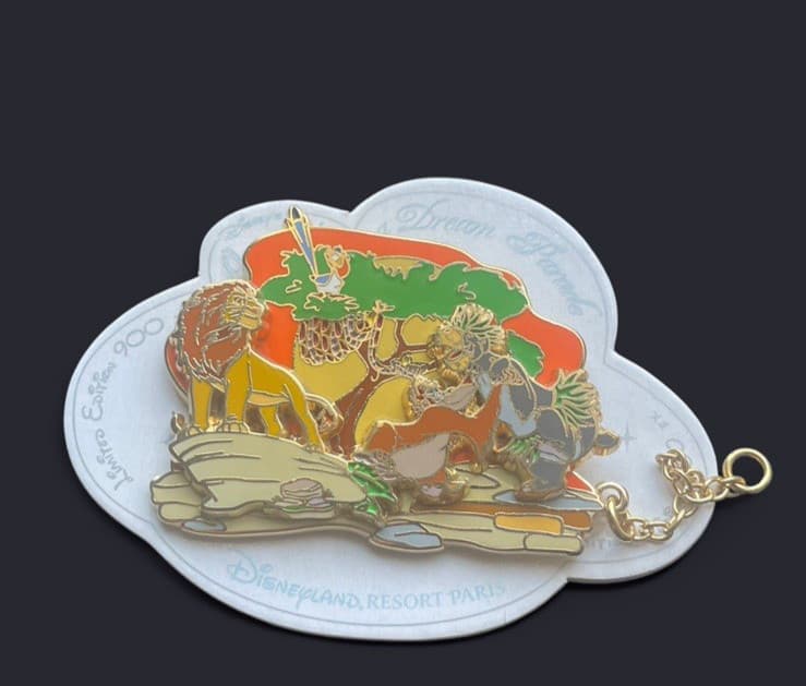 DLRP Disney Paris Once Upon a Dream Lion King Baloo Parade Float Pin LE 900