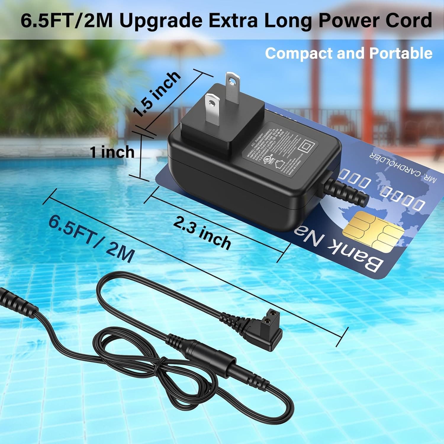 12.6V Charger for Aiper Seagull HJ1103J 1000 Cordless Pool Vacuum Cleaner 5