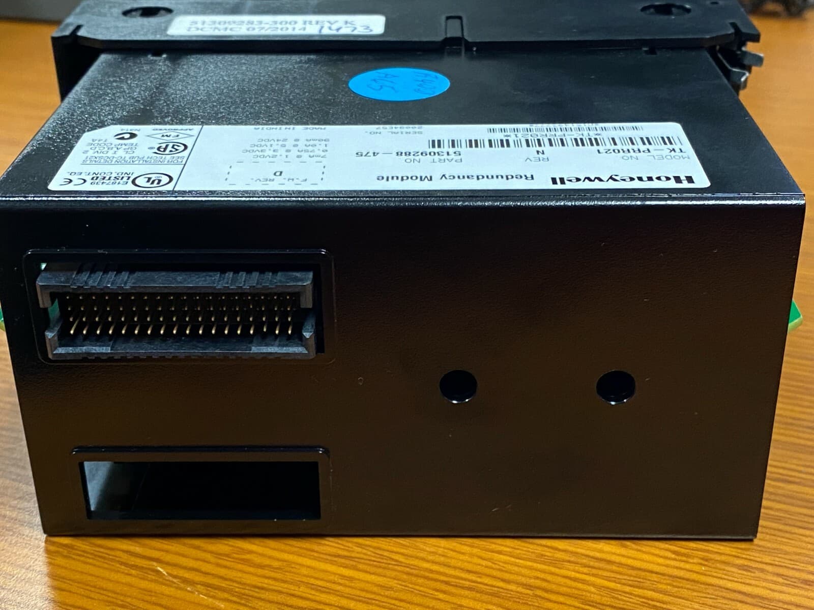 👀 HONEYWELL TK-PRR021 REV. F FW REV. D REDUNDANCY MODULE 51309288-275 6