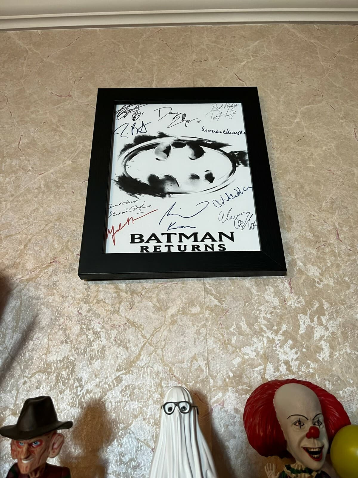 Batman Returns Title Card Cast-Signed- 8.5 x 11- Autograph Reprints 6