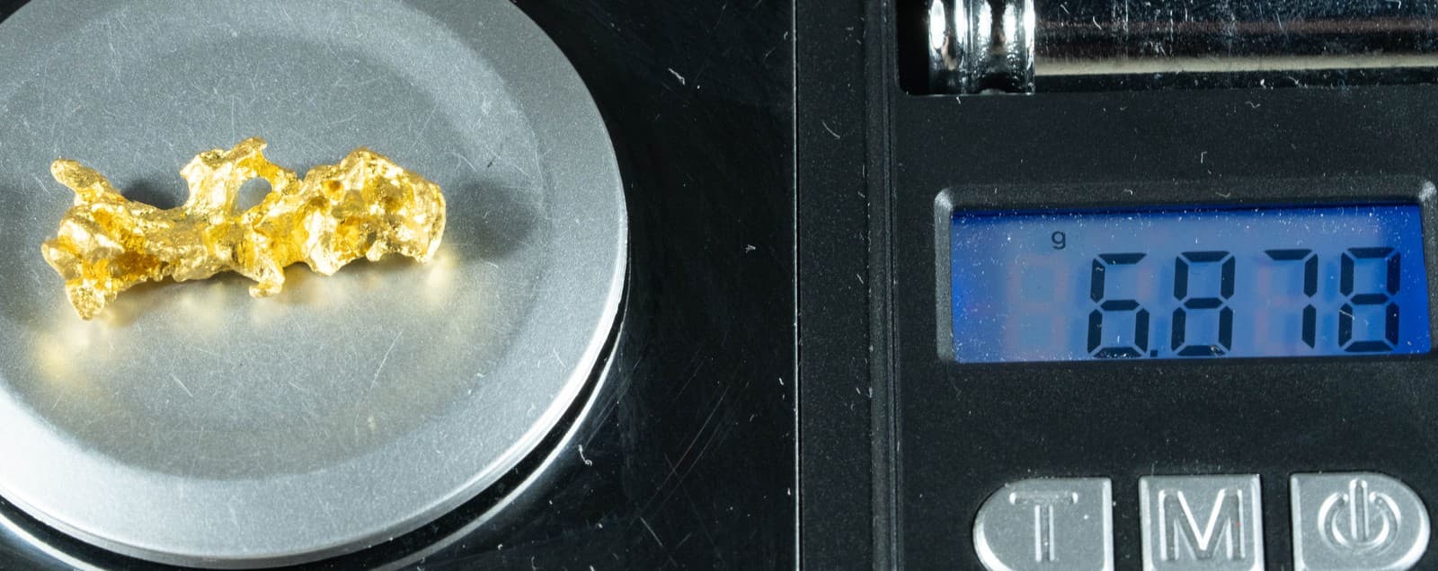 #1139 Natural Gold Nugget Australian 6.87 Grams Genuine 3