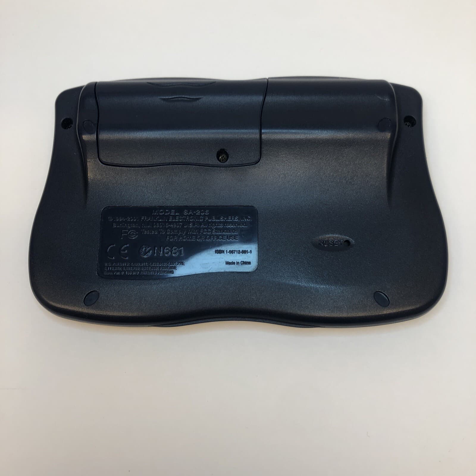 Franklin Spelling Ace SA-206Plus Electronic Spelling Missing Cover Works Great 2