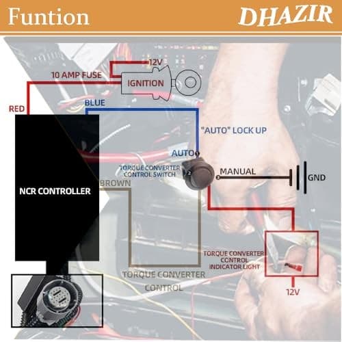 NCR80E Stand Alone Controller Manual Shifter Microcontroller, Controller  5