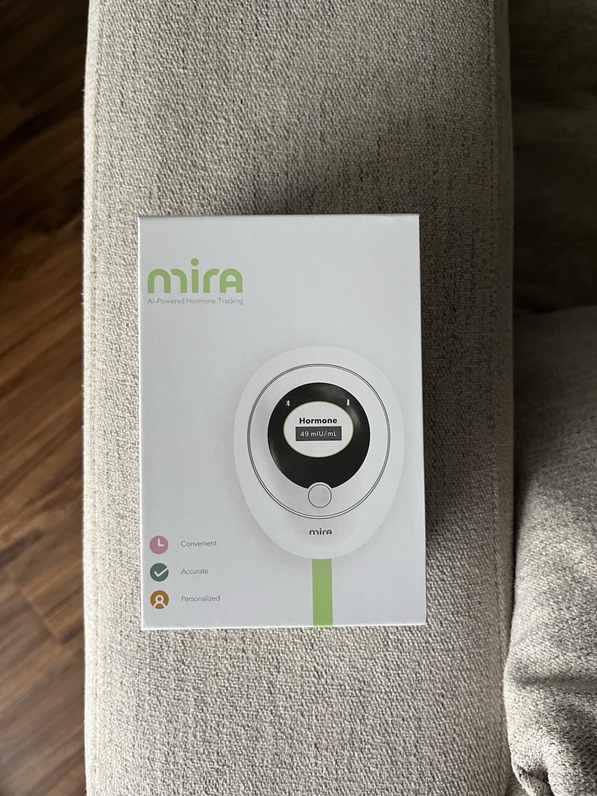 Mira Fertility Hormone Analyzer and Tracker with 8 Fertility Max Wands