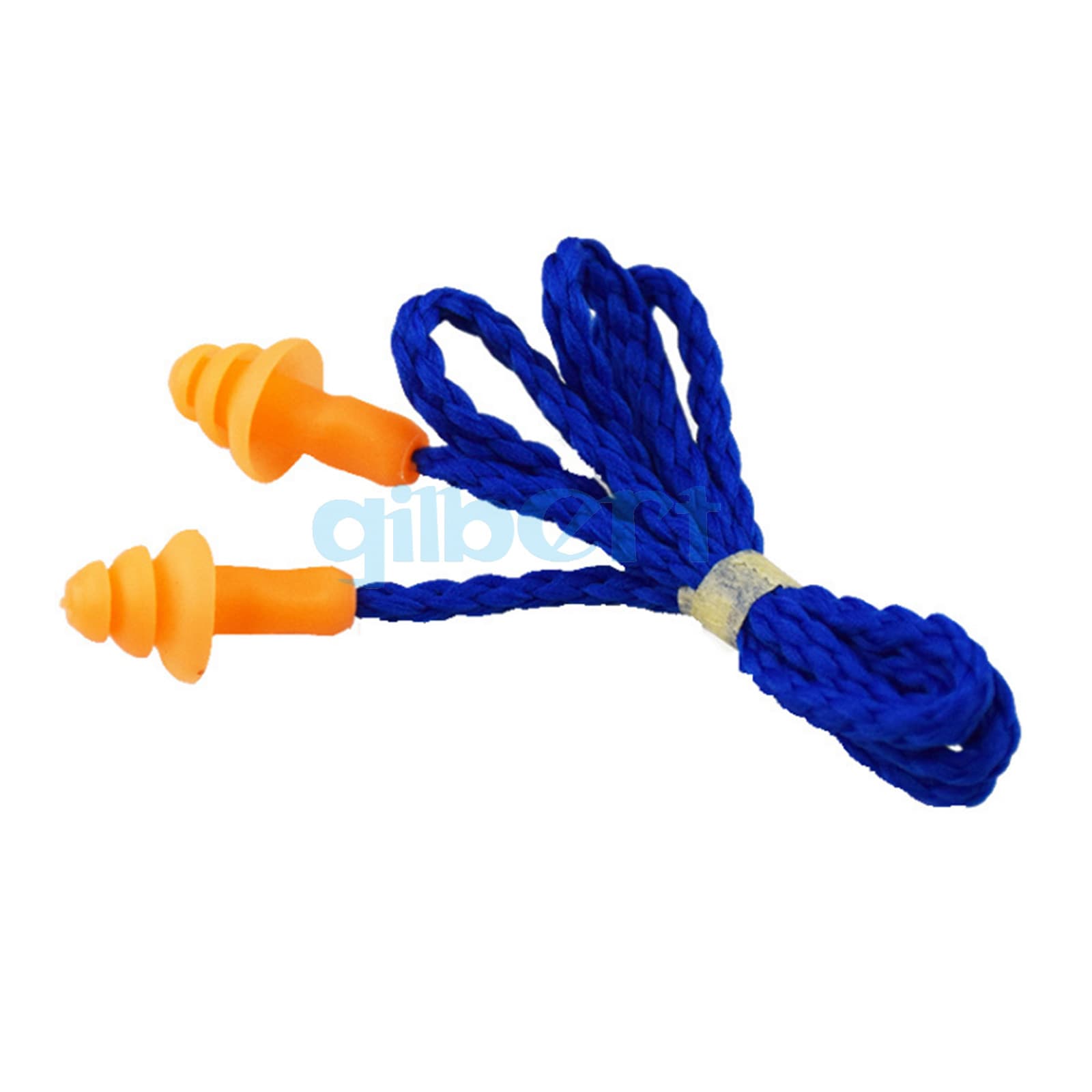 10 Sets Corded Silicone Ear Plugs Noise Reduction 30db Hearing Protection 3