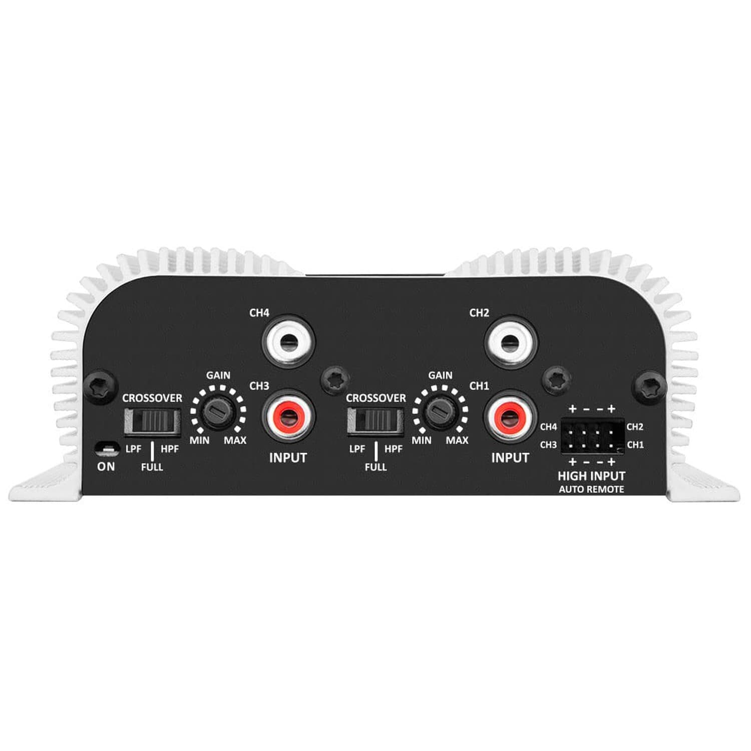 Taramps TS 400x4 Automatic High Level Input 400 watts RMS 4 Channel Amplifier 5