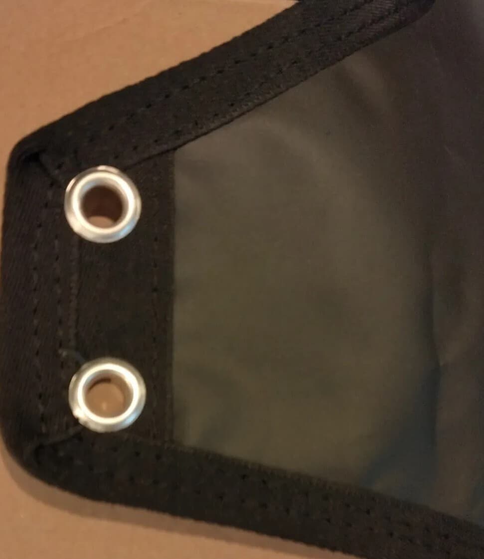 New Trigon Sports Lacrosse Goal Target LGT66 black 6' X 6' Procage heavy duty 4