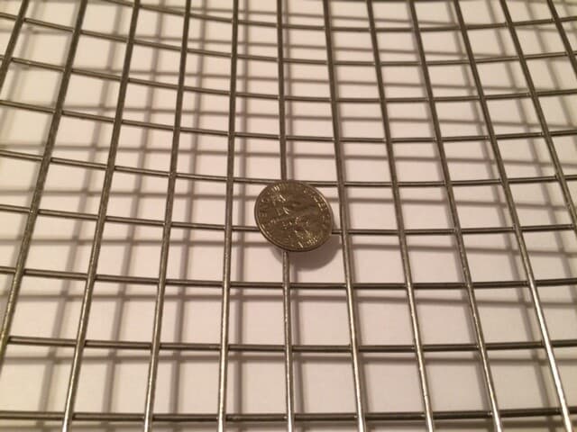 Quality Stainless Steel 304 Mesh #2 .063 Stainless Steel Welded Wire 6" x 12" 2