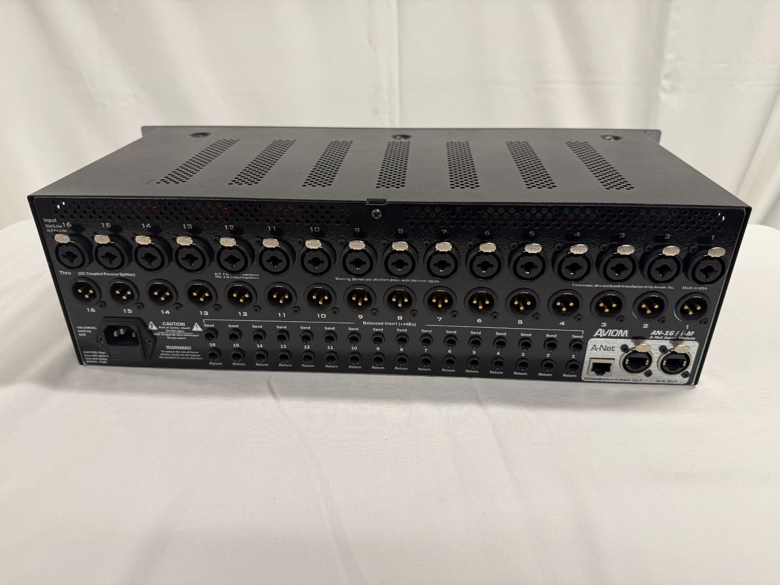 Aviom AN-16/i-M Microphone Input Module CG01MAV 3