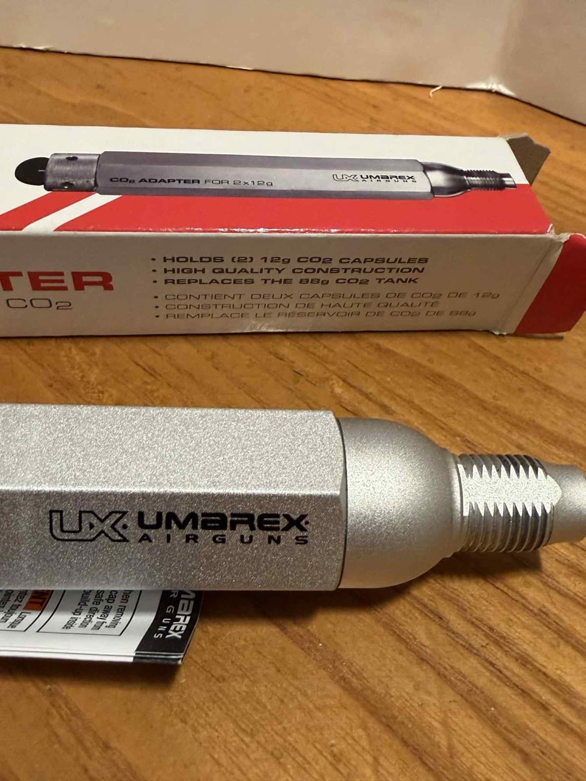 Umarex 2 x 12 Gram Co2 Adapter For Air Rifles 2