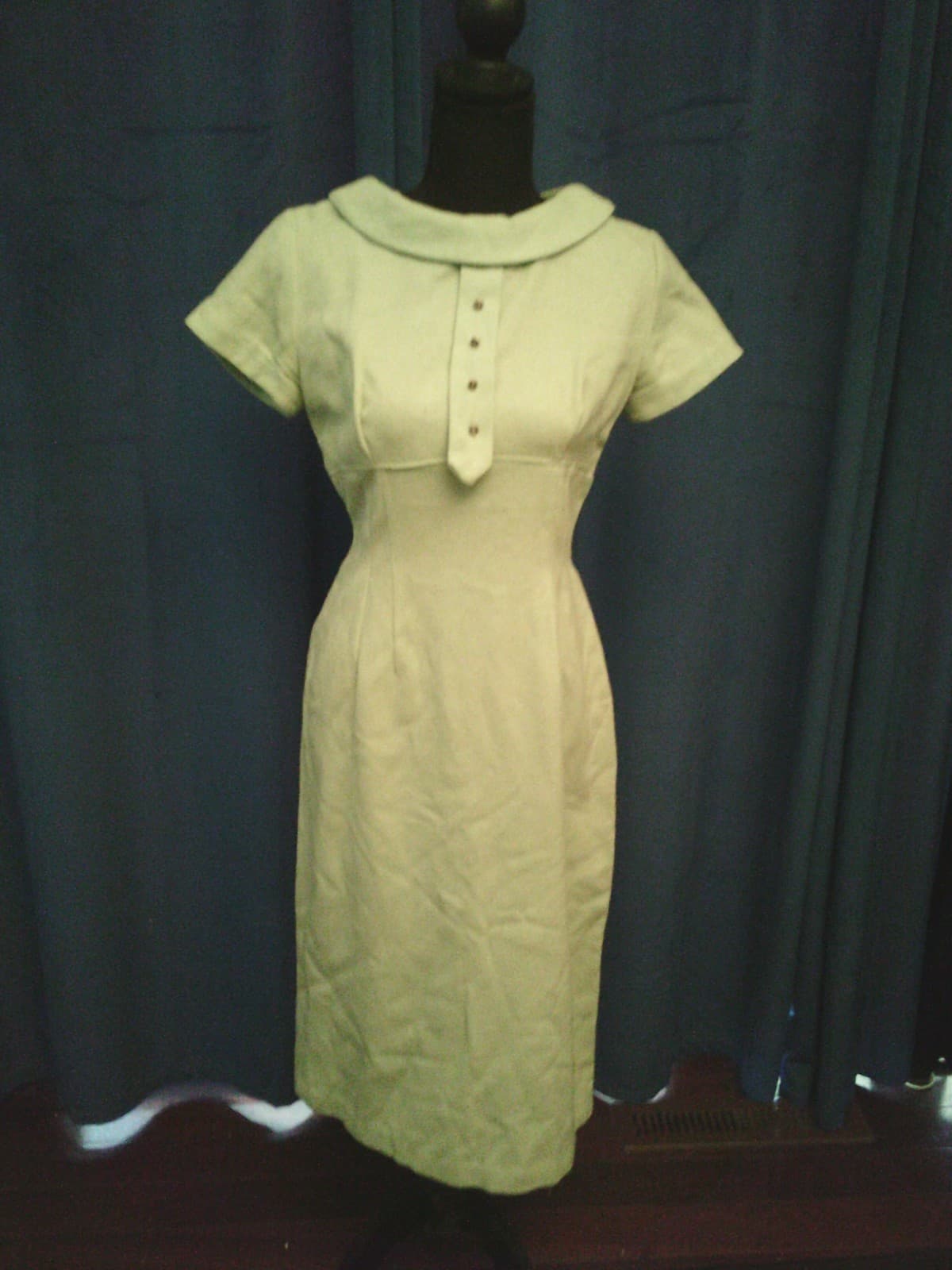 Marilyn Monroe Owned Worn Pale Greenish Blue Wool Dress friend Sydney Guilaroff 2