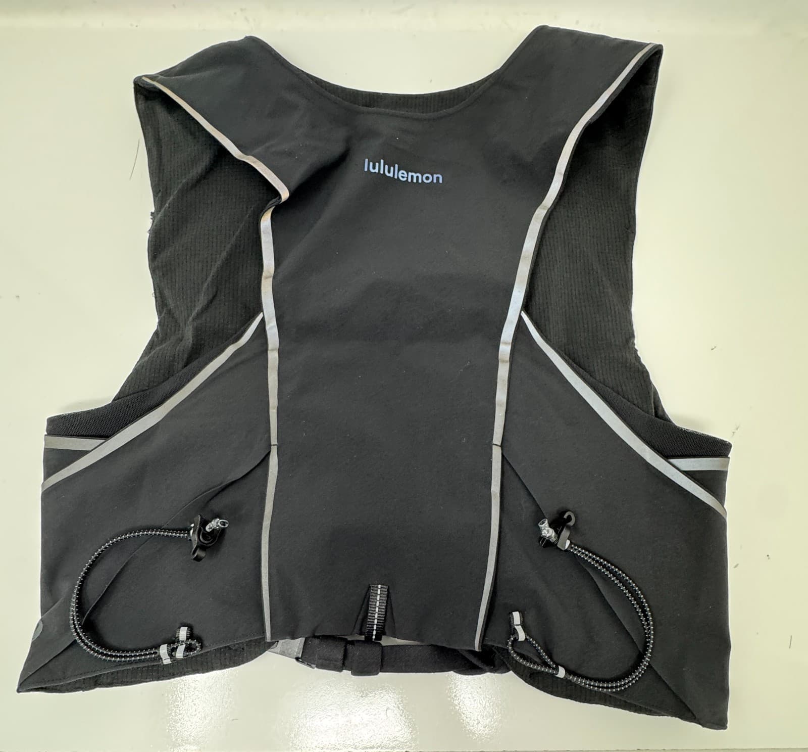 Lululemon Fast Free Trail Running Vest Black Reflective Unisex Size XS/S 28"-33" 4
