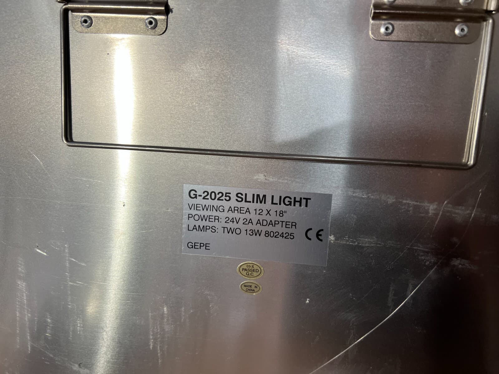 Gepe Pro Slim Slide Viewer - 12 x 18 Slim Light Model G-2025 4