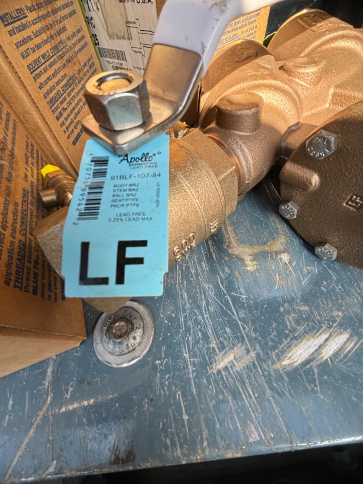 11/2” pressure zone backflow preventor apollo  RPLF4A new open box fast ship 2