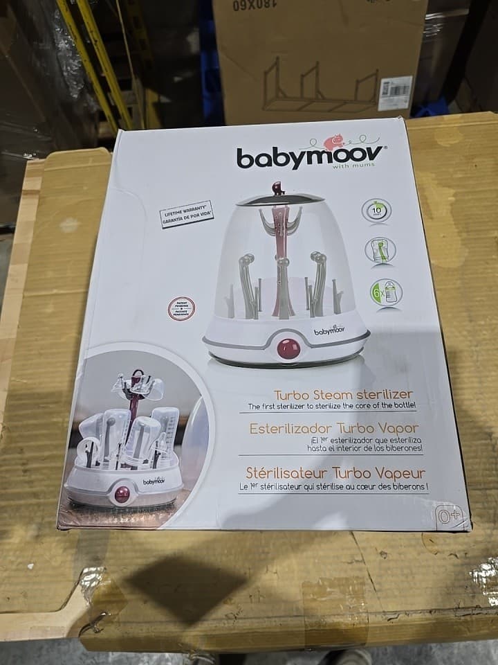 Babymoov Turbo Steam Electric Sterilizer | Patented 6-Bottle Sterilizer and Dryi 4