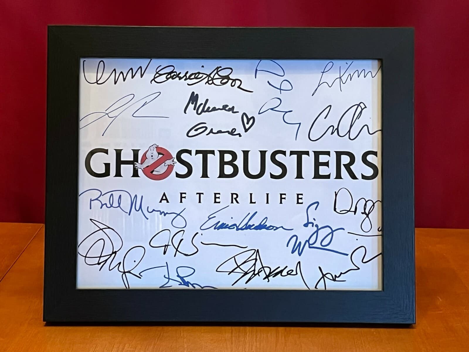 Ghostbusters: Afterlife Title Card Cast-Signed- 8.5x11- Autograph Reprints 4