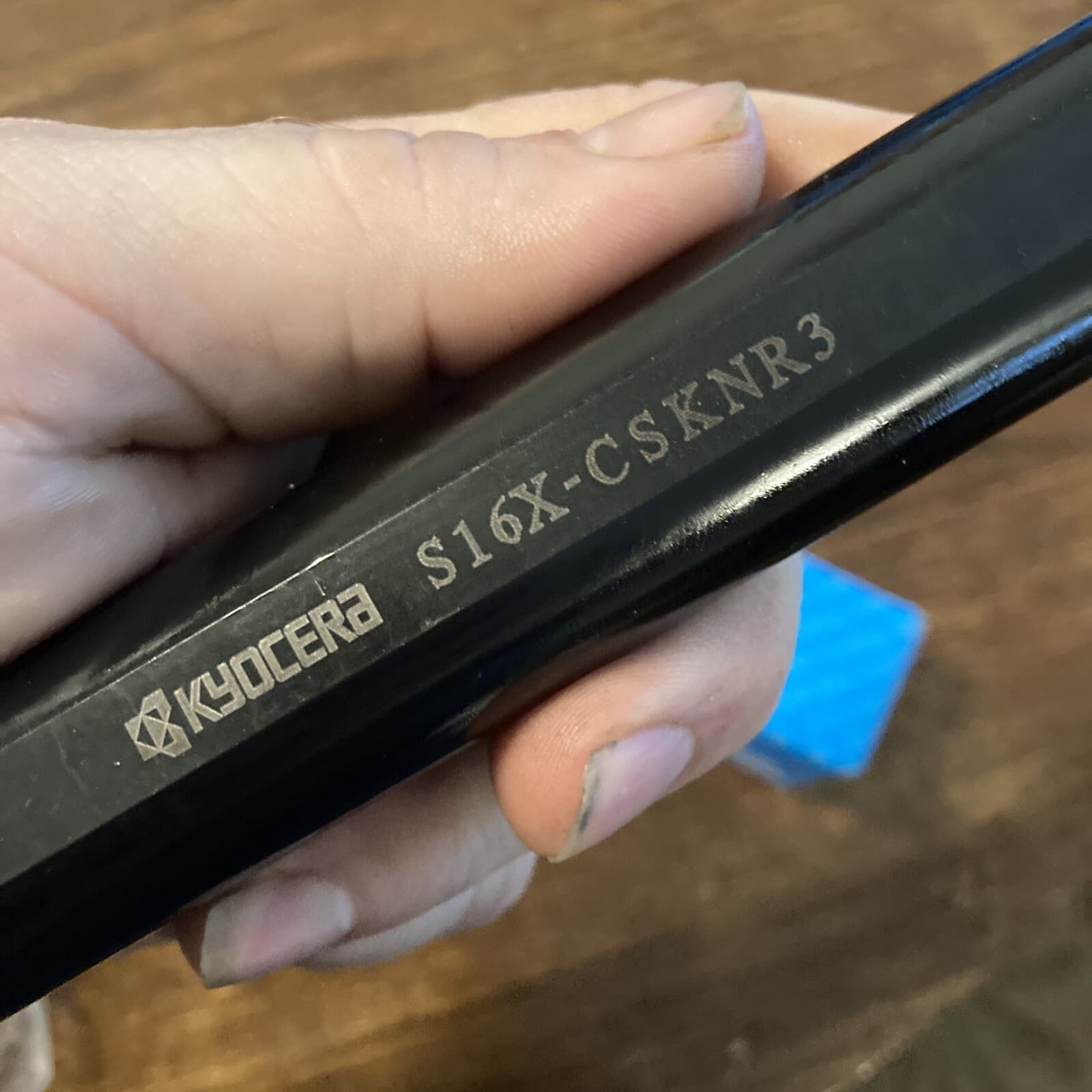 Kyocera 1" Boring bar Indexable Square Carbide Insert Metal Lathe Tool Holder 4