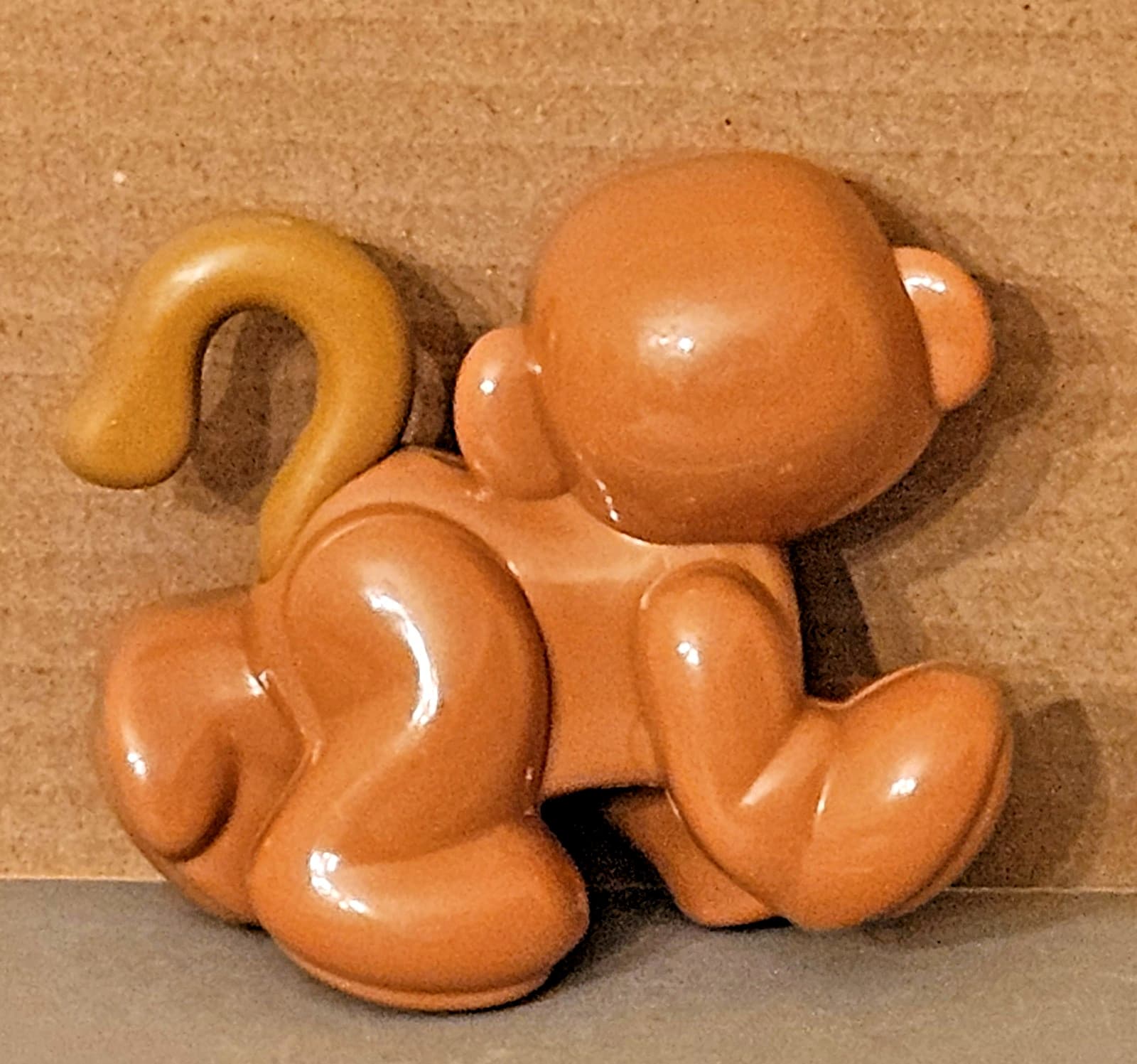 Fisher Price Amazing Animals 3.5" tall Replacement Monkey Rattle Plastic Toy 2