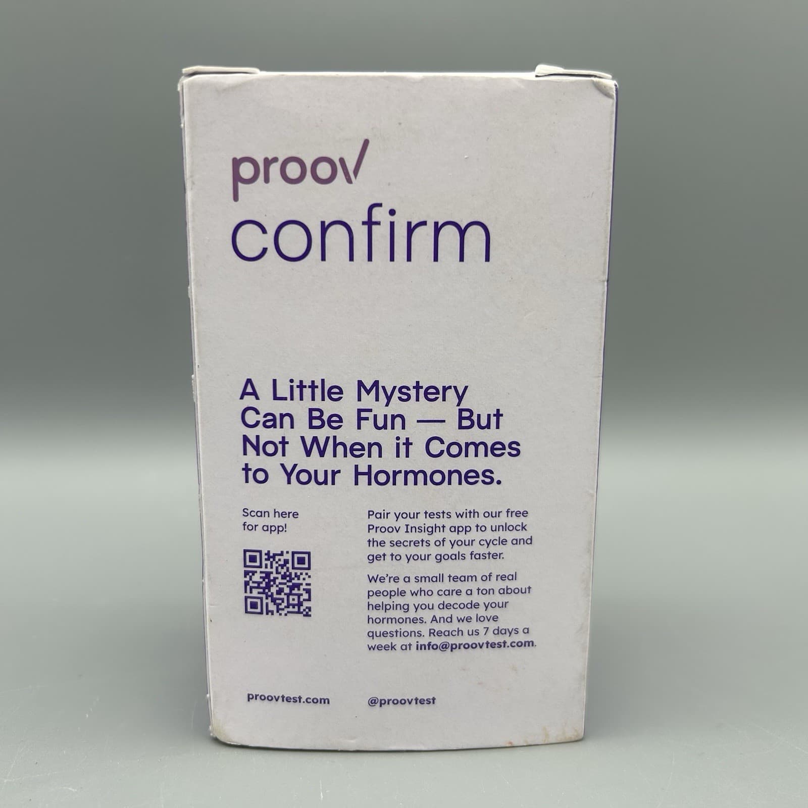 Proov Confirm Check For Successful Ovulation - 5 PdG Tests One Cycle  3