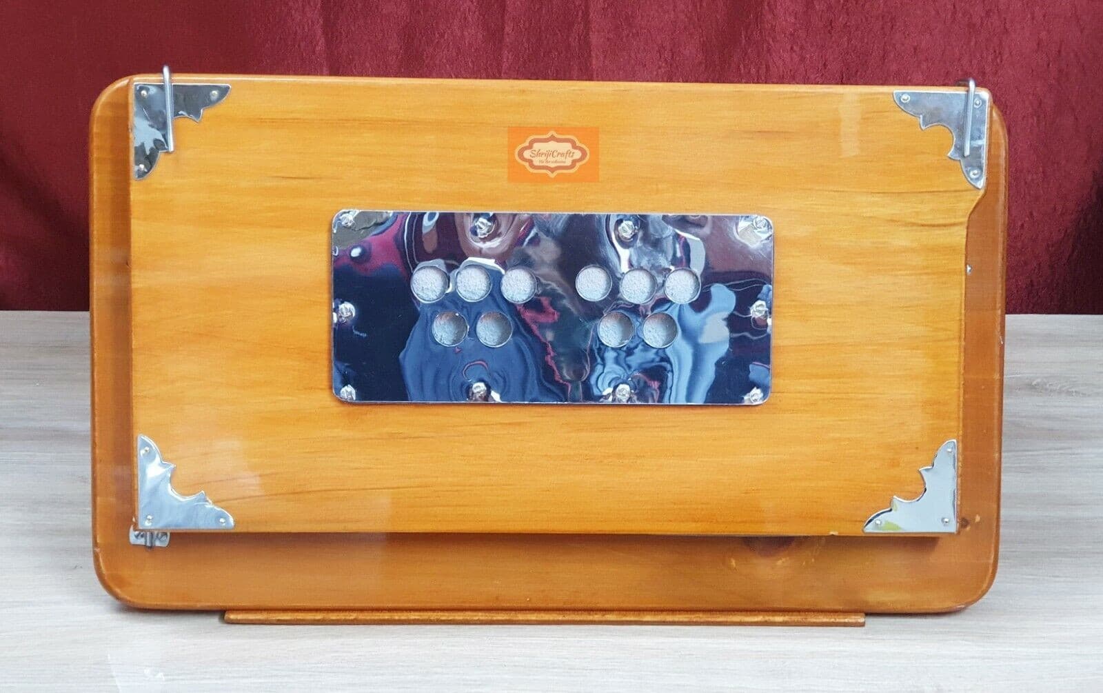 Harinam Harmonium - Most Portable Indian Instrument Harmonium - Play kirtan 6