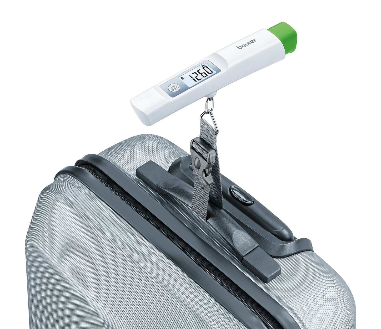Beurer LS20 ECO Luggage Scale Battery-free -Dynamo Power & Hold Function 2